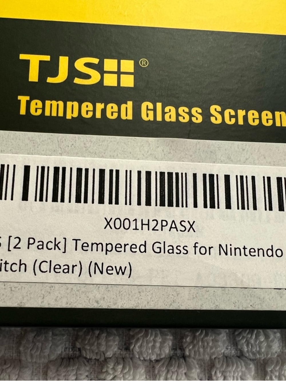 TJS® Tempered Glass Screen Protector - NINTENDO SWITCH (BOGO FREE) - Picture 3 of 4